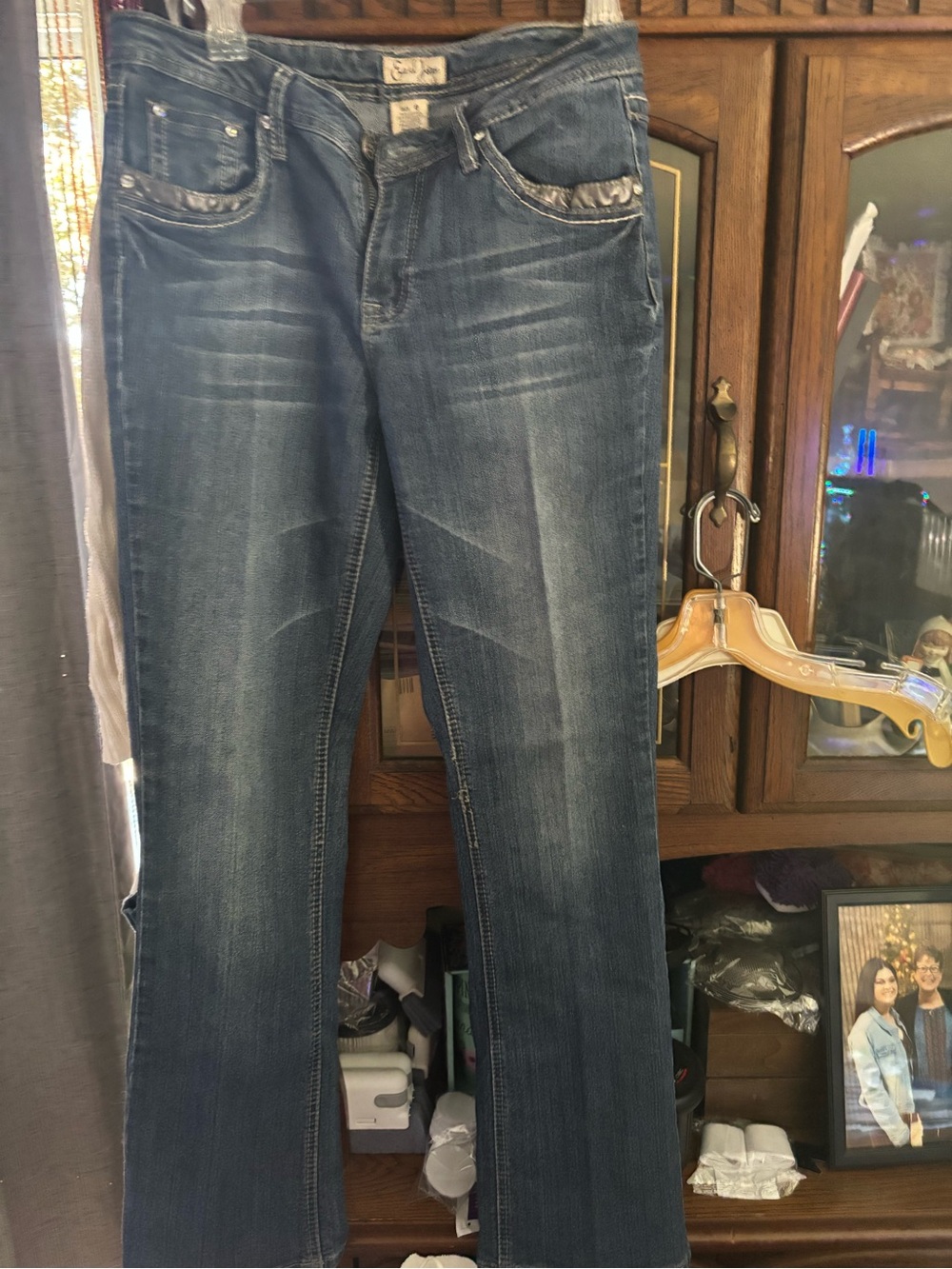 Earl Jean Blue Wash Women's Jeans - Classic Straight Leg